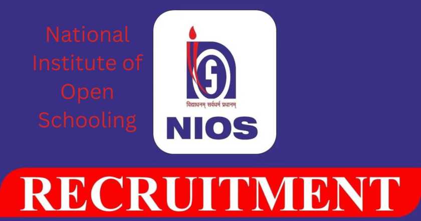 You are currently viewing NIOS Recruitment 2023 – 62 Exclusive Vcancies